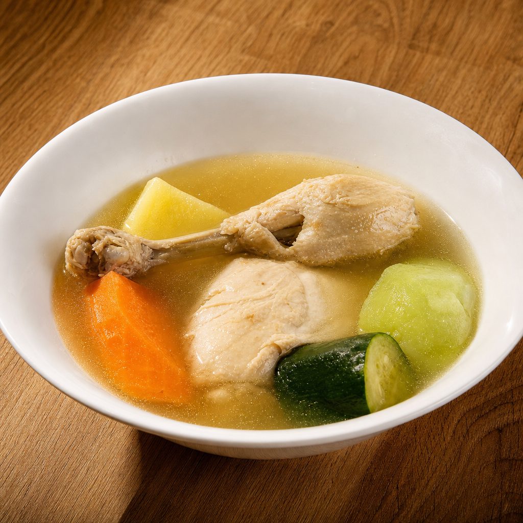 Caldo De Pollo (Chicken Soup).